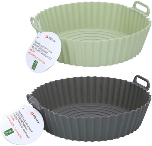 Edco moule à gâteau en silicone pour airfryer - flexible et réutilisable