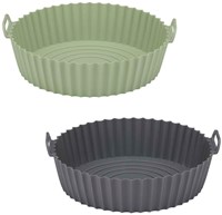 Edco moule à gâteau en silicone pour airfryer - flexible et réutilisable-2