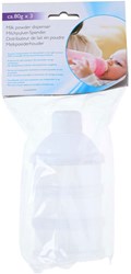 Melkpoederbakjes wit - 3-delig melkpoederhouder toren babyvoeding