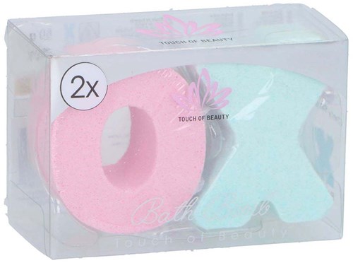Badbruisbom bruisballen multicolor set van 2 voor kinderen badplezier
