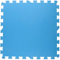 Edco zwembadmat set - zwembad bescherming 9 stuks blauw-2