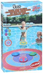 Drijvend doelspel zwembad speelgoed multicolor - waterpret