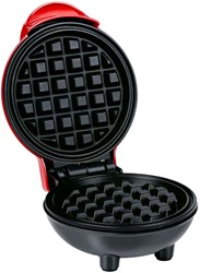 Edco gaufrier compact machine à gaufres revêtement antiadhésif 350W noir