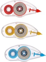 Correctietape rollers multi kleuren 12 meter per stuk set van 3 stuks-2