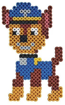 Hama Maxi strijkkralen Paw Patrol set - 900 stuks creatief speelgoed-2