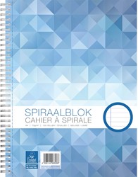 Werk Dubbelspiraalblok Werk A4 100 v. gelin.