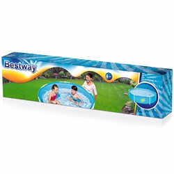 Bestway zwembad kinderbad frame pool 152 cm blauw stevig PVC