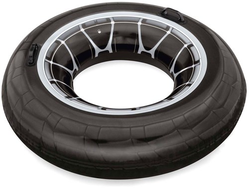 Bestway Zwemring High Velocity autoband met handgrepen 105cm-3
