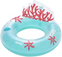 Bestway Zwemring koraal 97 cm - kleurrijke opblaasbare zwemband-2