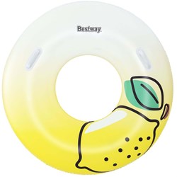 Bestway Zwemring Citroen 99cm - Opblaasbare Zwemband Geel