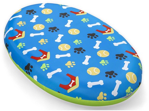Bestway huisdier luchtbed opblaasbaar zwembad lounger blauw speelgoed-3