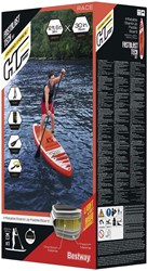 Bestway SUP board Hydro Force Fastblast Tech Set rood compleet pakket