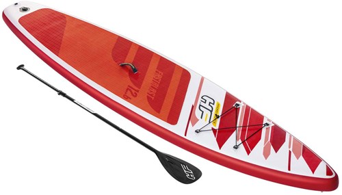 Bestway SUP board Hydro Force Fastblast Tech Set rood compleet pakket-2