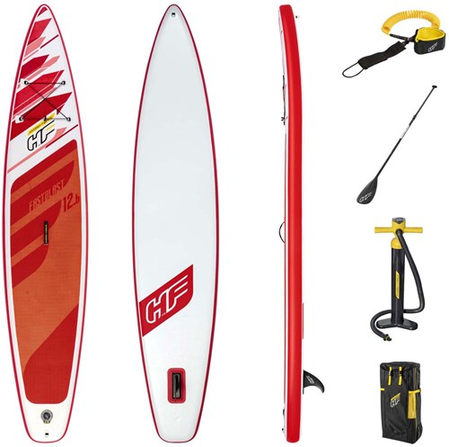 Bestway SUP board Hydro Force Fastblast Tech Set rood compleet pakket-3