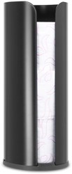 Brabantia toiletrolhouder ReNew - mat zwart - vrijstaand - 3 rollen
