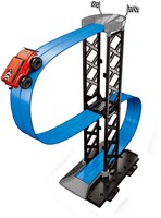 Magnetisch racebaan speelgoed - 12-delig inclusief auto - blauw-2