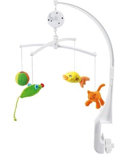 Happy Horse Dikkie Dik mobiel - 52 cm - muziekmobiel oranje baby