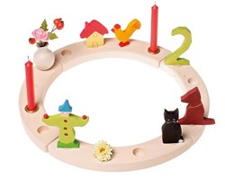 Planet Happy - Merk Grimm's Verjaardagsringen & figuren
