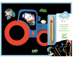 Djeco krastekeningen voor de kleintjes Learning about vehicles
