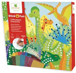 Sycomore mozaïek speelgoed - creatieve dinosaurus knutselset voor kinderen
