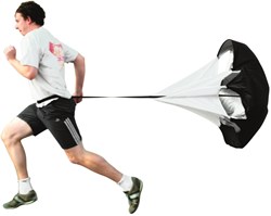 Megaform drag parachute jouet pour entraînement à la vitesse - 122cm