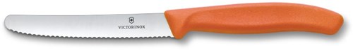 Victorinox couteau à tomates orange dentelé couteau de cuisine inox