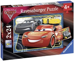 Ravensburger puzzle A l'aventure avec Flash McQueen 2x24p