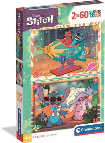 Clementoni 2 Puzzles - Stitch -  Teile