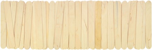 Eduplay bâtonnets en bois grand format - set de jouets créatifs