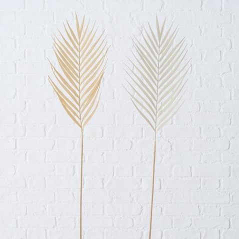 Boltze Home branche artificielle feuille de palmier 90cm naturel déco maison