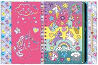 Livre à gratter Totum Licorne avec classeur à anneaux 071605-3