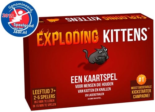 Asmodee Exploding Kittens kaartspel