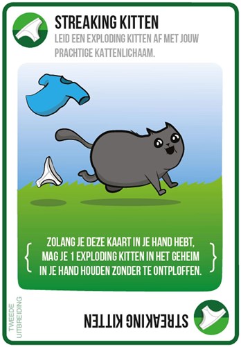 Asmodee Streaking Kittens extension jeu de cartes Exploding Kittens FR-2