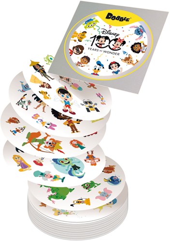 Asmodee Dobble Disney jeu de cartes édition 100e Anniversaire - jeu familial-2