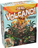 Asmodee bordspel Oh No Volcano! familiespel avontuur strategie