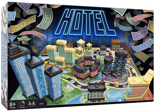 Lobbes bordspel Hotel - strategisch familiespel voor 2-4 spelers