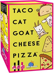Geronimo Games jeu de cartes Taco Cat Goat Cheese Pizza jeu de fête