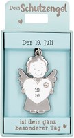 Depesche beschermengel hanger sleutelhanger 19 juli cadeau