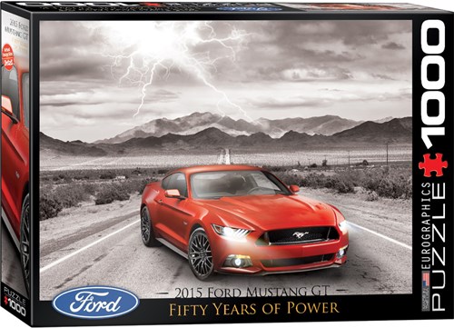 Eurographics puzzel Fifty Years of Power - 2015 - 1000 stukjes-2
