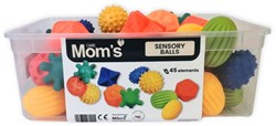 Mom's Care balles sensorielles jouet - 45 pièces - éducatif