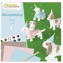 Avenue Mandarine knutselset honden - Décopatch creatief pakket