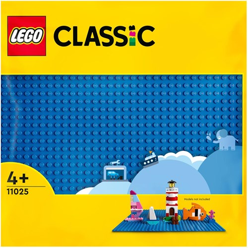LEGO Classic blauwe bouwplaat 32x32 noppen - 11025 bouwstenen basis