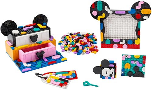 LEGO DOTS 41964 Mickey Mouse & Minnie Mouse: Terug naar school-2