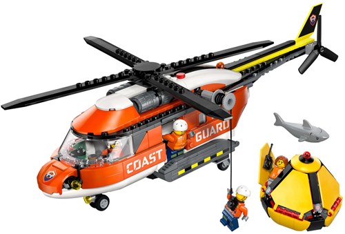 LEGO City reddingshelikopter kustwacht - speelset voor kinderen-2