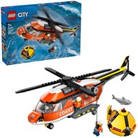 LEGO City hélicoptère de sauvetage garde-côte - set de jeu pour enfants-3