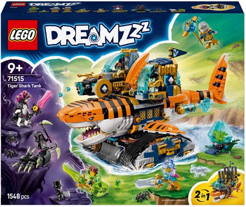 LEGO speelgoed Tigerhai voertuig DREAMZzz bouwset voor kinderen-2