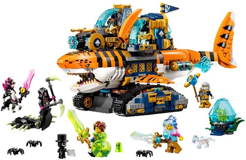 LEGO speelgoed Tigerhai voertuig DREAMZzz bouwset voor kinderen-3