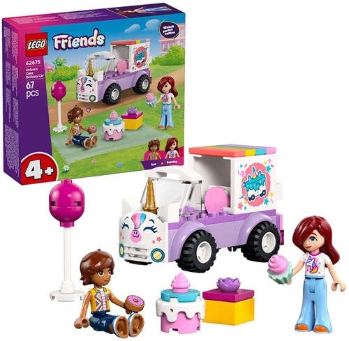 LEGO Friends eenhoorn taart foodtruck - speelset voor kinderen-3