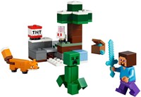 LEGO Minecraft set d'aventure biome Taïga de Steve avec figurines et accessoires-2