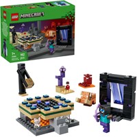LEGO Minecraft avontuur bouwset met Nether- en Endportaal 192-delig-3